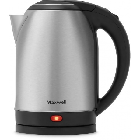 

Чайник электрический Maxwell MW-1077 1.8л. 2200Вт сталь (металл/пластик)