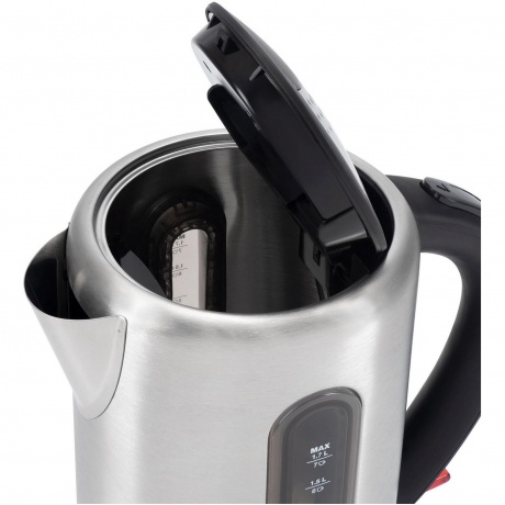 Чайник Hyundai HYK-S9909 1.7л. 2200Вт серебристый/черный (металл) - фото 7