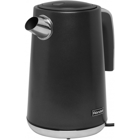 Чайник электрический Rondell 1002-RE-01 1.7л. 2200Вт черный (металл) - фото 13
