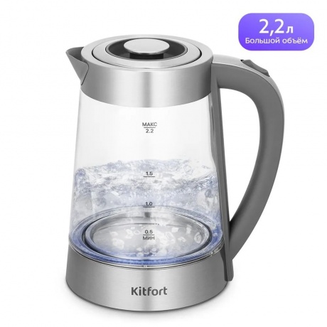 Чайник электрический Kitfort КТ-6763 - фото 1