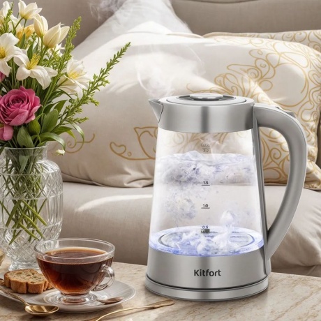 Чайник электрический Kitfort КТ-6763 - фото 2