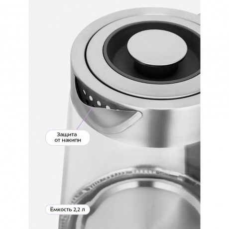 Чайник электрический Kitfort КТ-6763 - фото 7