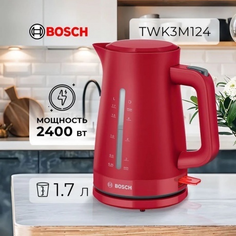 Чайник электрический Bosch TWK3M124 - фото 4