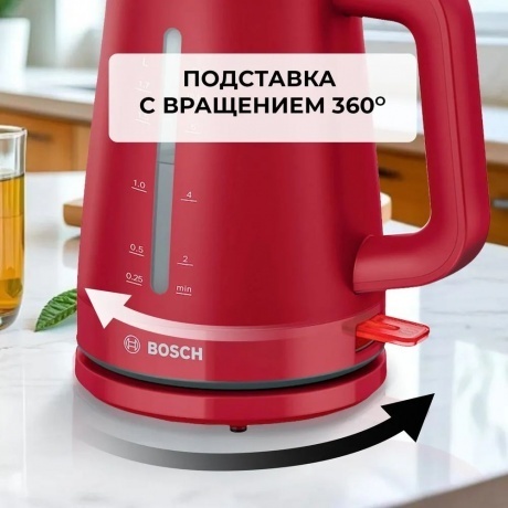 Чайник электрический Bosch TWK3M124 - фото 6