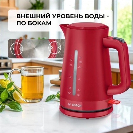 Чайник электрический Bosch TWK3M124 - фото 7