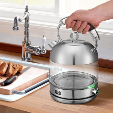 Чайник электрический Kitfort КТ-6172 - фото 10