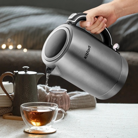 Чайник электрический Kitfort КТ-6175 - фото 6