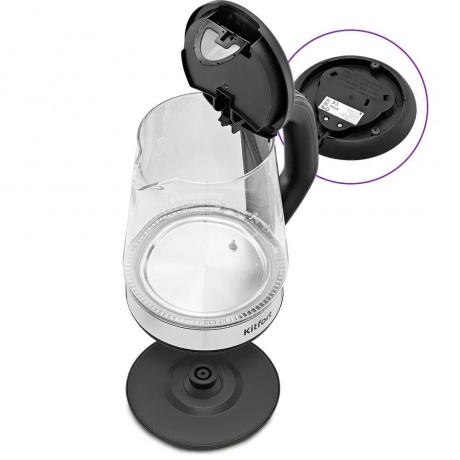 Чайник электрический Kitfort КТ-6677 - фото 6