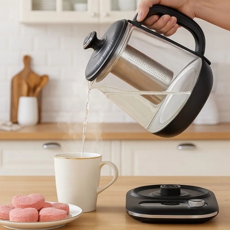 Чайник электрический Kitfort КТ-6756 - фото 2