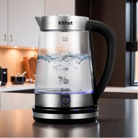 Чайник электрический Kitfort КТ-6764 - фото 2