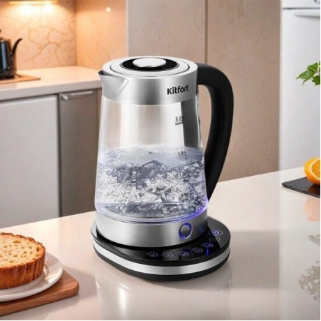 Чайник электрический Kitfort КТ-6764 - фото 6