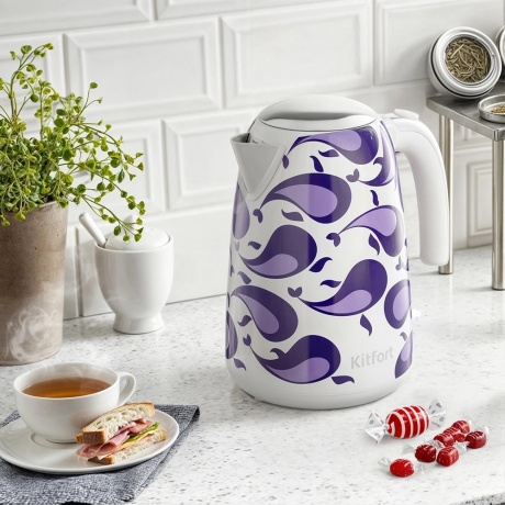 Чайник электрический Kitfort КТ-6768 - фото 4