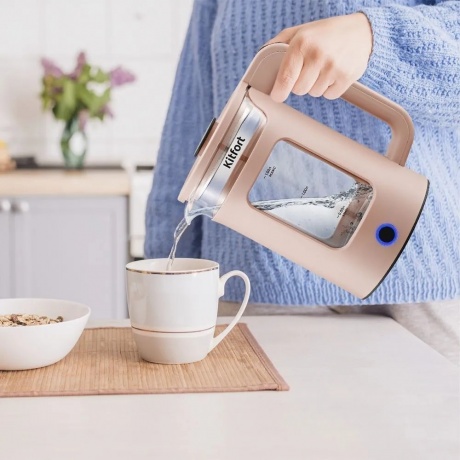 Чайник электрический Kitfort КТ-6781 - фото 4