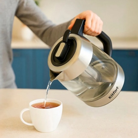 Чайник электрический Kitfort КТ-6796 - фото 4