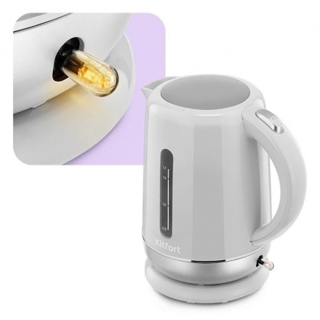 Чайник электрический Kitfort КТ-8705 - фото 4