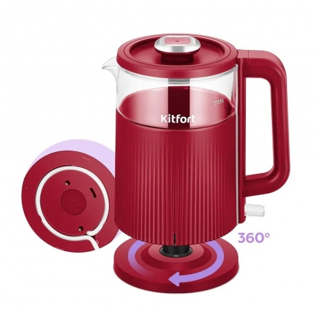 Чайник электрический Kitfort КТ-8716 - фото 3