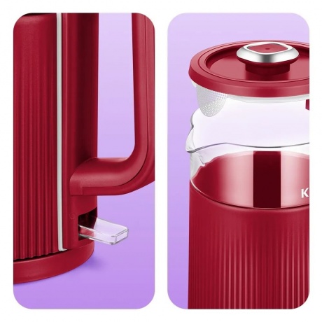 Чайник электрический Kitfort КТ-8716 - фото 4