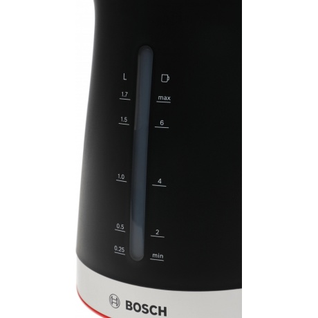Чайник электрический Bosch TWK4M223, черный - фото 3