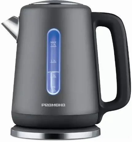 Электрочайник Redmond KM238 серо-голубой хорошее состояние