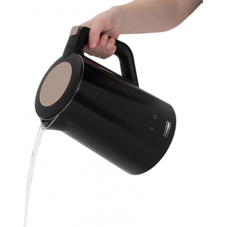 Чайник электрический Rondell RDE-1007 1.7л. 2200Вт черный корпус: пластик - фото 10