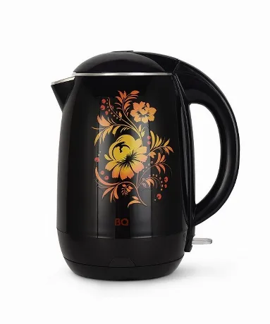 Чайник электрический BQ KT1702P Черный-Цветы