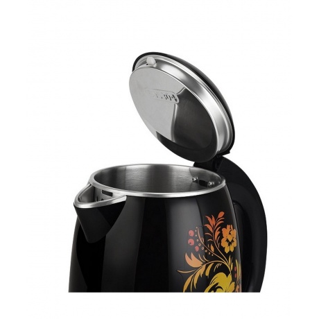 Чайник электрический BQ KT1702P Черный-Цветы - фото 3