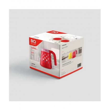 Чайник электрический BQ-KT1713P Красный - фото 6