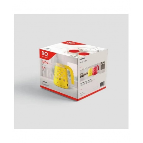 Чайник электрический BQ-KT1713P Желтый - фото 6