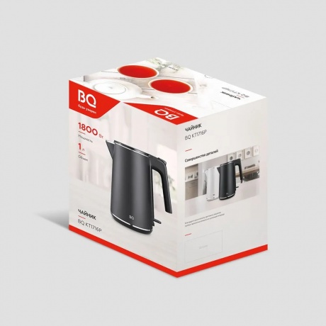 Чайник электрический BQ KT1716P Черный - фото 6