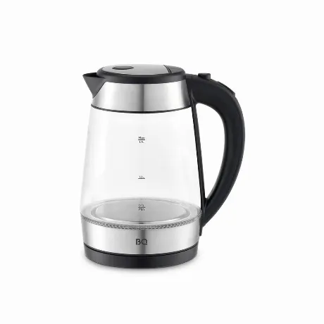 Чайник электрический BQ-KT1738G Черный-Сталь