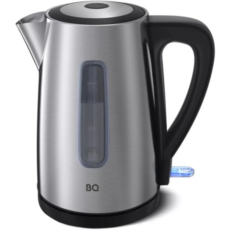 Чайник электрический BQ KT1800S Сталь-Чёрный - фото 1