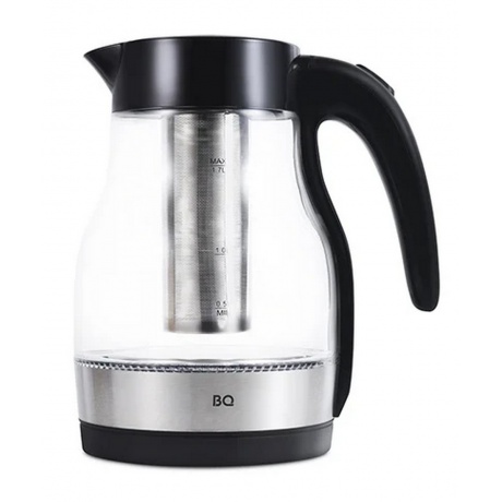 Чайник электрический BQ-KT2046G Черный-Сталь