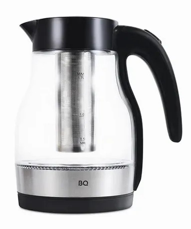 Чайник электрический BQ-KT2046G Черный-Сталь