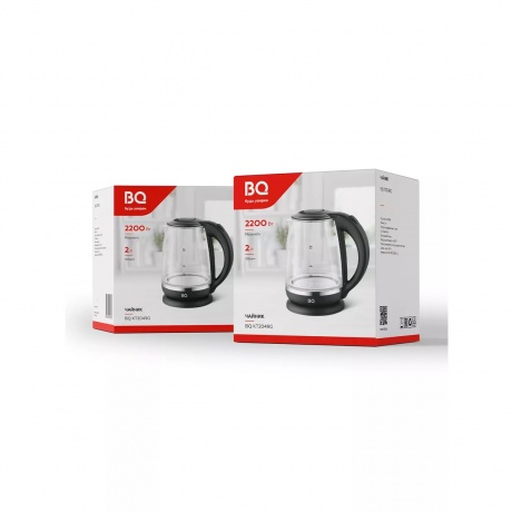 Чайник электрический BQ-KT2049G Чёрный - фото 4