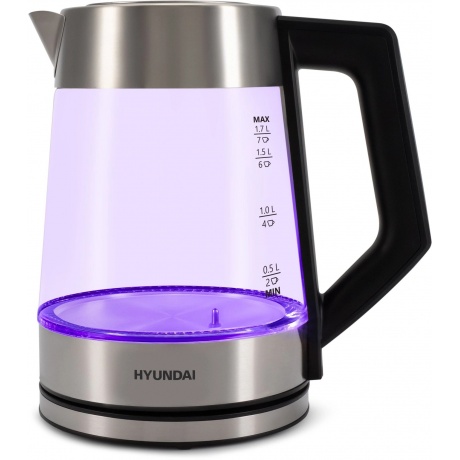 Чайник электрический Hyundai HYK-G4402 - фото 3