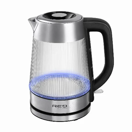 Чайник электрический Red Solution G121 черный/серебристый