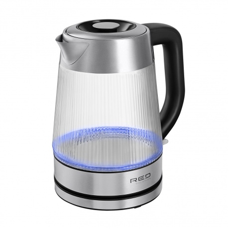 Чайник электрический Red Solution G121 черный/серебристый - фото 2
