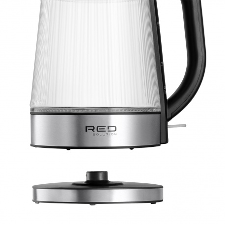 Чайник электрический Red Solution G121 черный/серебристый - фото 8