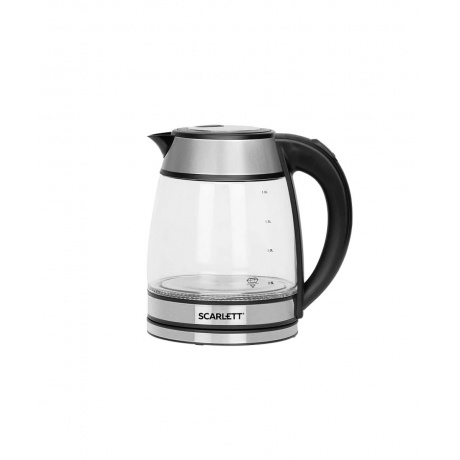 Чайник электрический Scarlett SC-EK27G54 серебристый/черный - фото 4