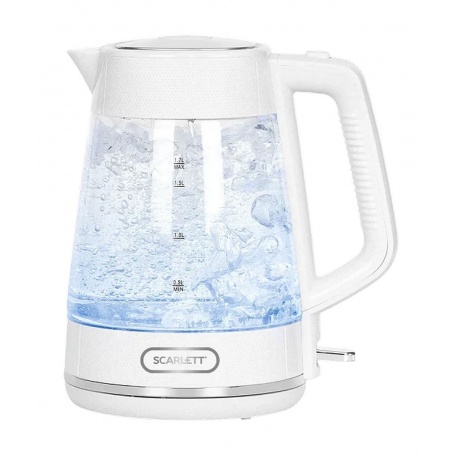 Чайник электрический Scarlett SC-EK27G104 белый