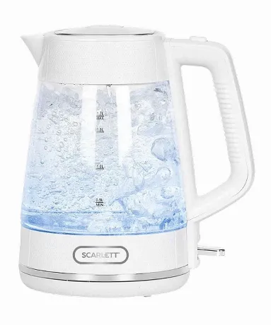 Чайник электрический Scarlett SC-EK27G104 белый