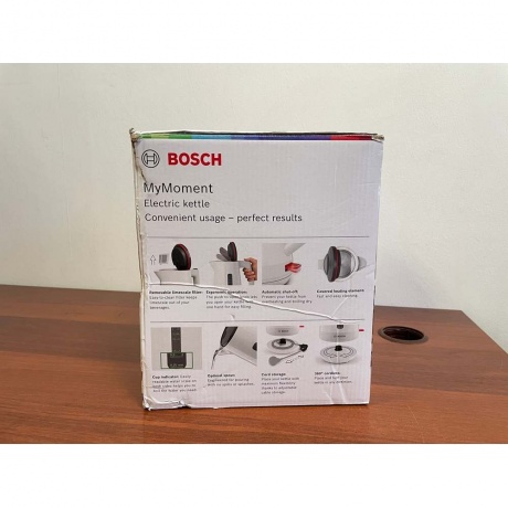 Чайник электрический Bosch TWK1M121 хорошее состояние - фото 5