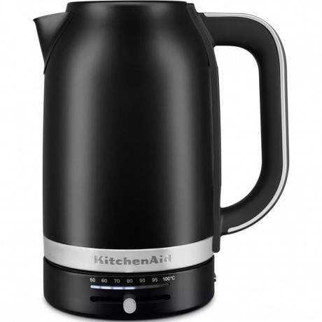 Чайник электрический KitchenAid 5KEK1701EBM матовый черный - фото 1
