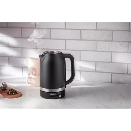 Чайник электрический KitchenAid 5KEK1701EBM матовый черный - фото 6