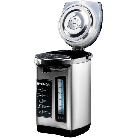 Термопот Hyundai HYTP-5840 4л. 750Вт серебристый/черный - фото 3