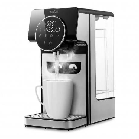 

Термопот Kitfort КТ-2510 2.7л. 2600Вт серебристый/черный