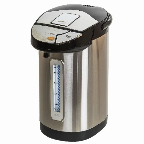 Термопот Supra TPS-4545 4.5л. 800Вт черный/серебристый