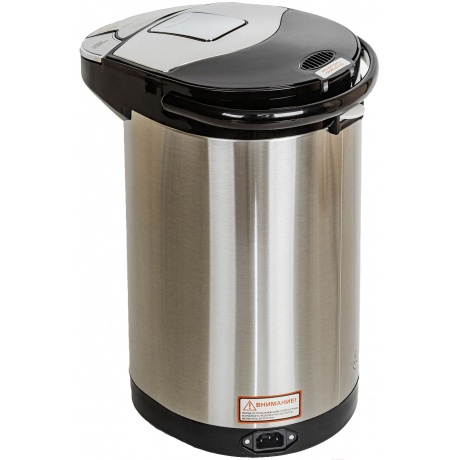 Термопот Supra TPS-4545 4.5л. 800Вт черный/серебристый - фото 2