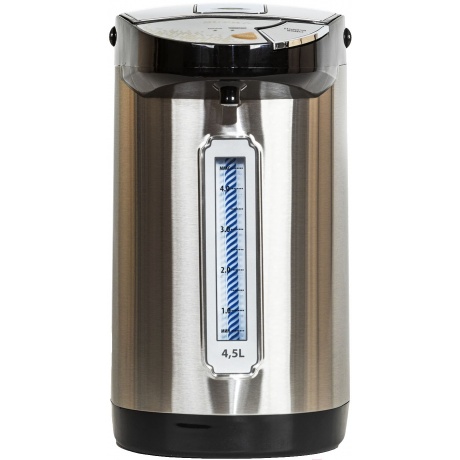 Термопот Supra TPS-4545 4.5л. 800Вт черный/серебристый - фото 4