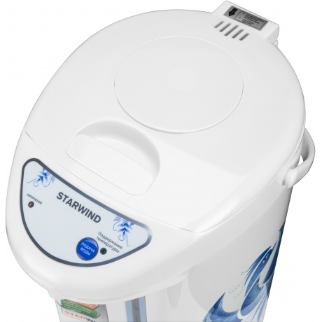 Термопот Starwind STP2851 5л. 750Вт белый/голубой - фото 9